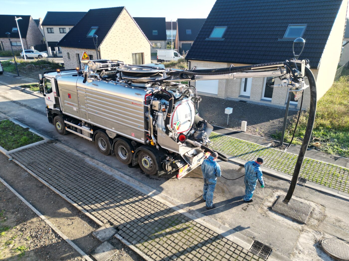 camion hydrocureur Ramery