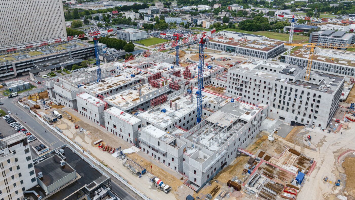 Reconstruction du CHU de Caen