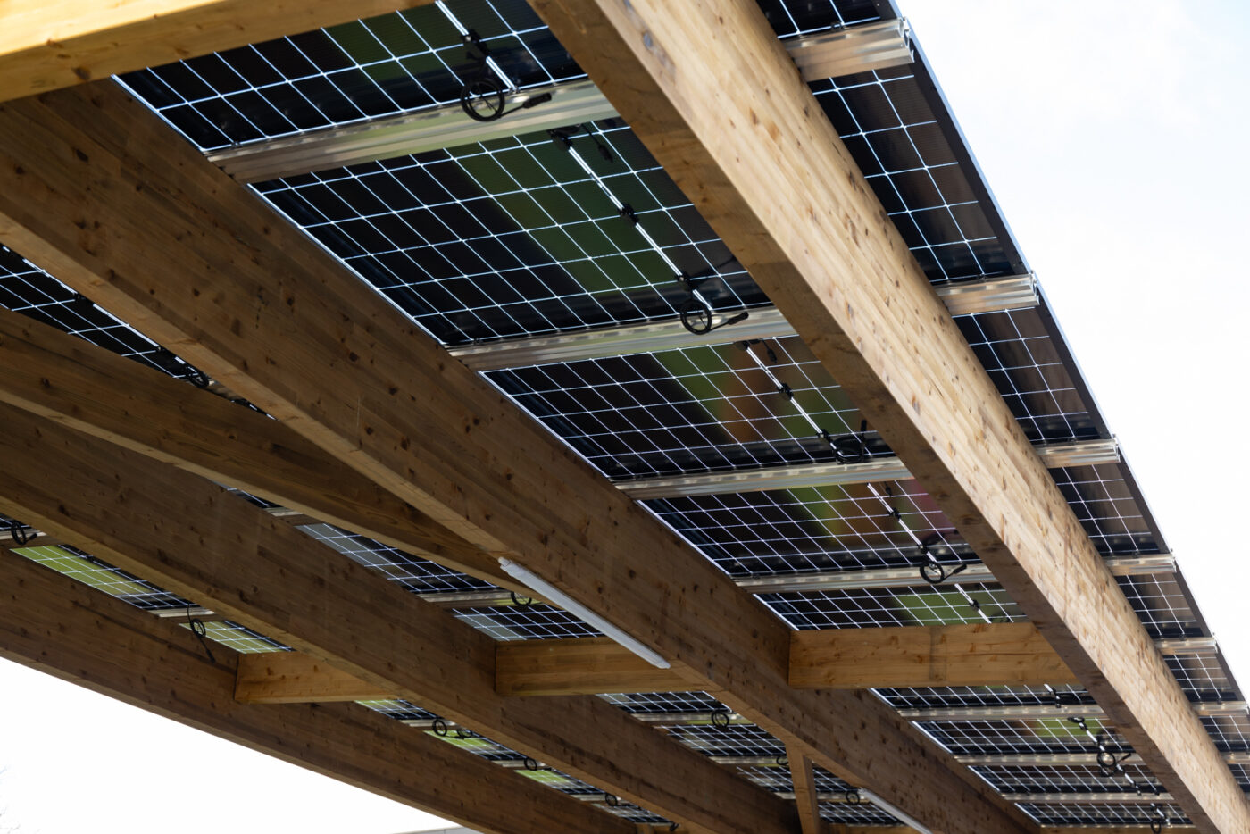 Photovoltaïque en ombrières