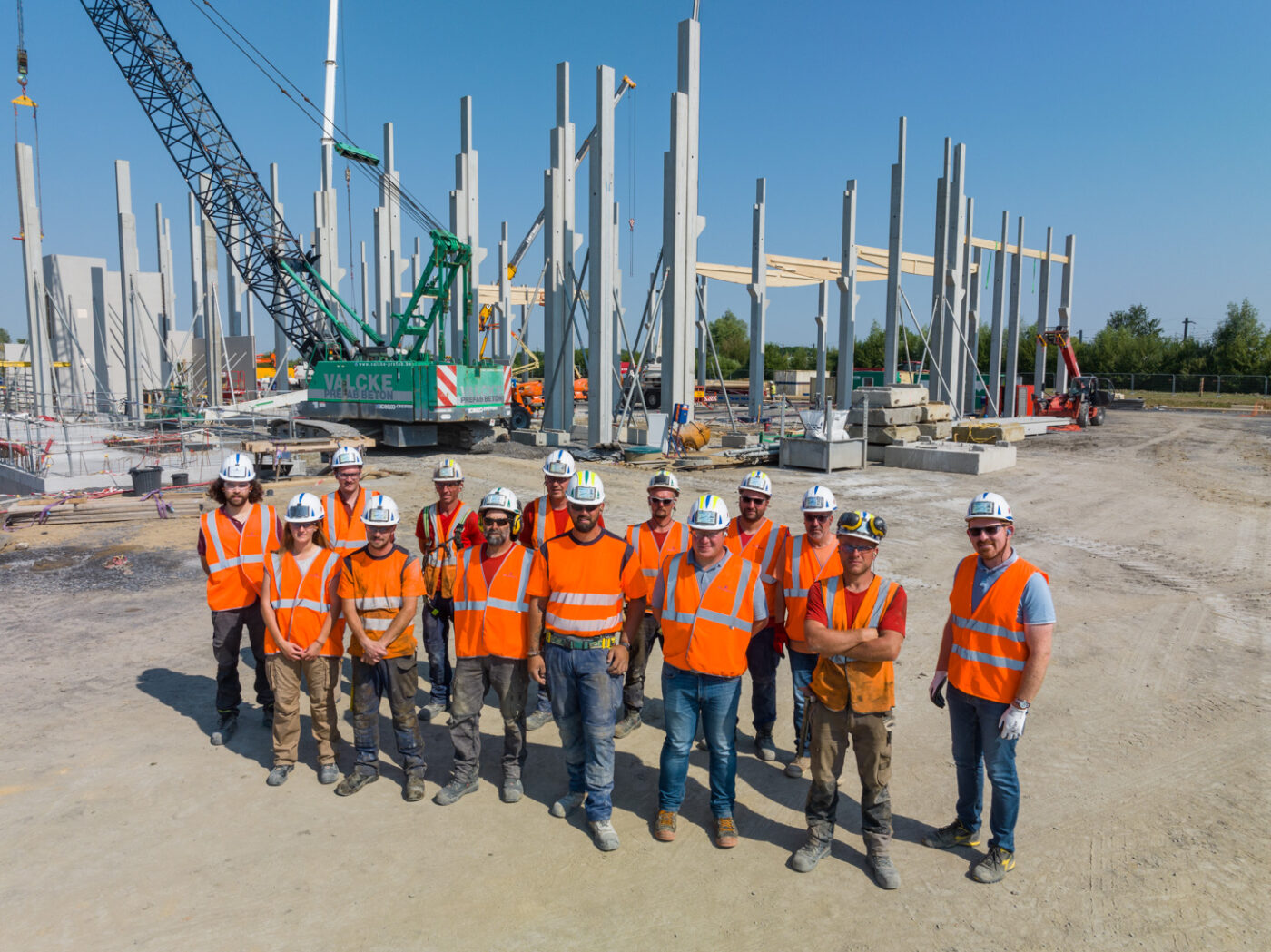 Equipe chantier Akiem