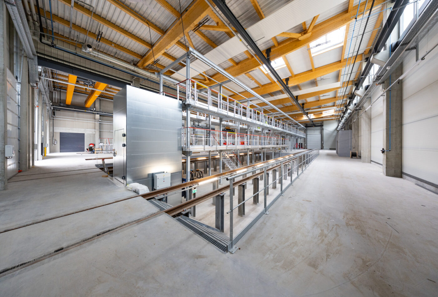 Intérieur - Centre de maintenance ferroviaire