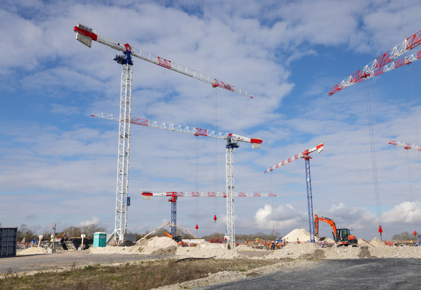 Début des travaux - CH Lens