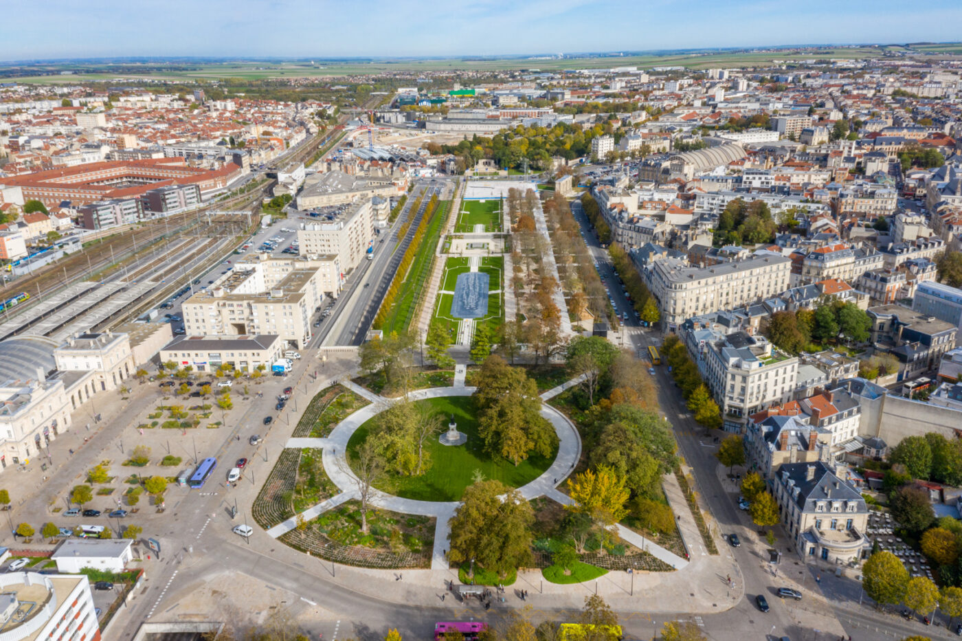 Basses et hautes promenades de Reims