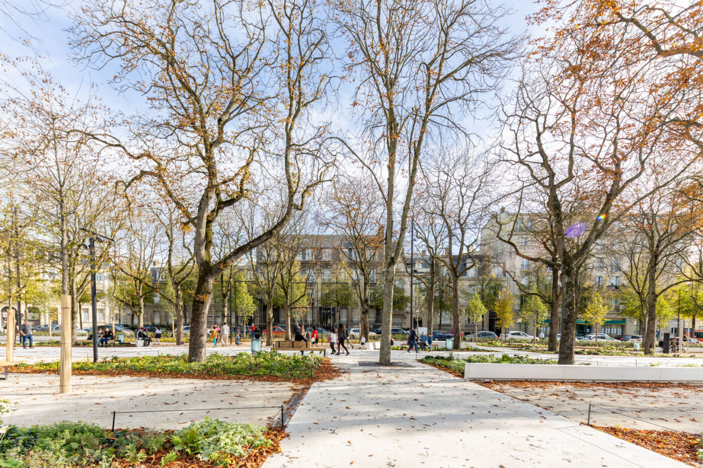 Basses et hautes promenades de Reims